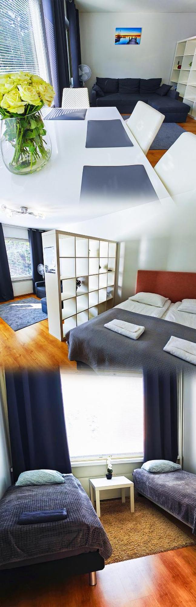 3-Room Apartment In Oulu Center, Parking Экстерьер фото